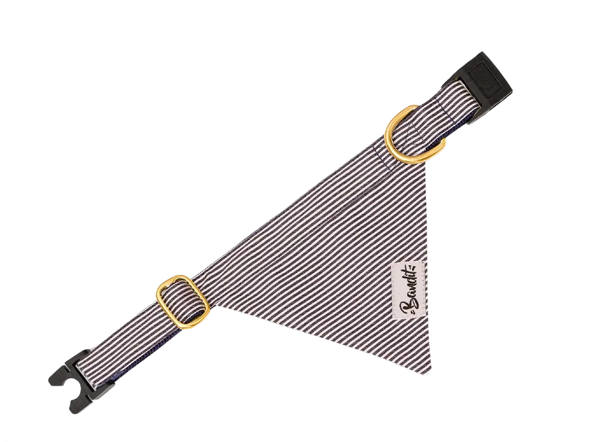 Bandana pour chien - in the navy