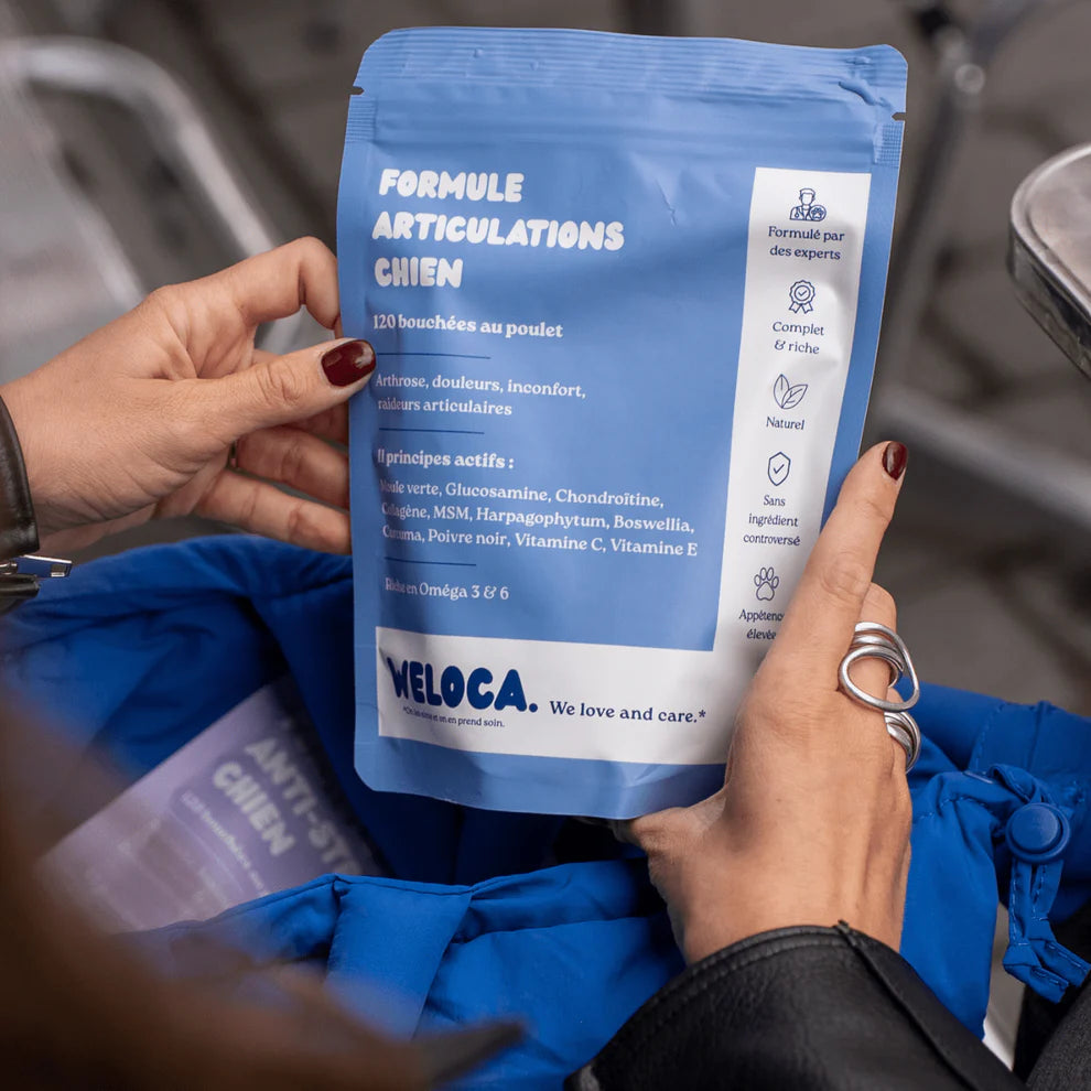 Complément alimentaire pour chien - articulations