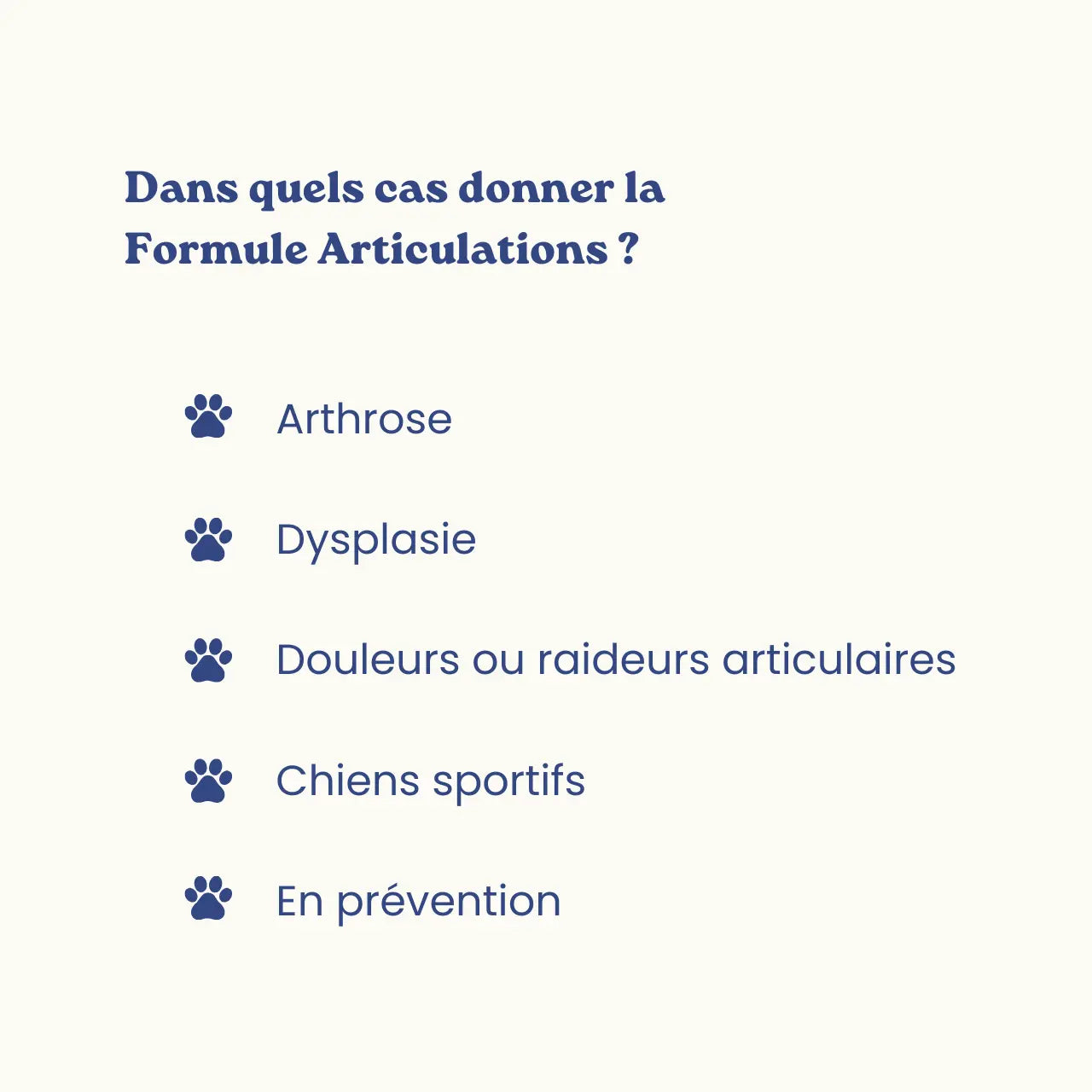 Complément alimentaire pour chien - articulations