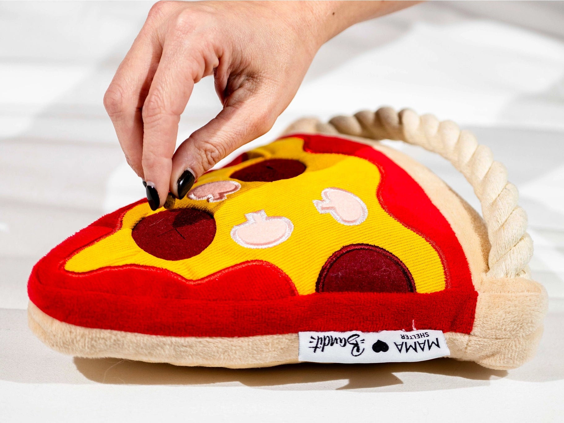 Jouet pizza pour chien - pizza mama ♥ bandit