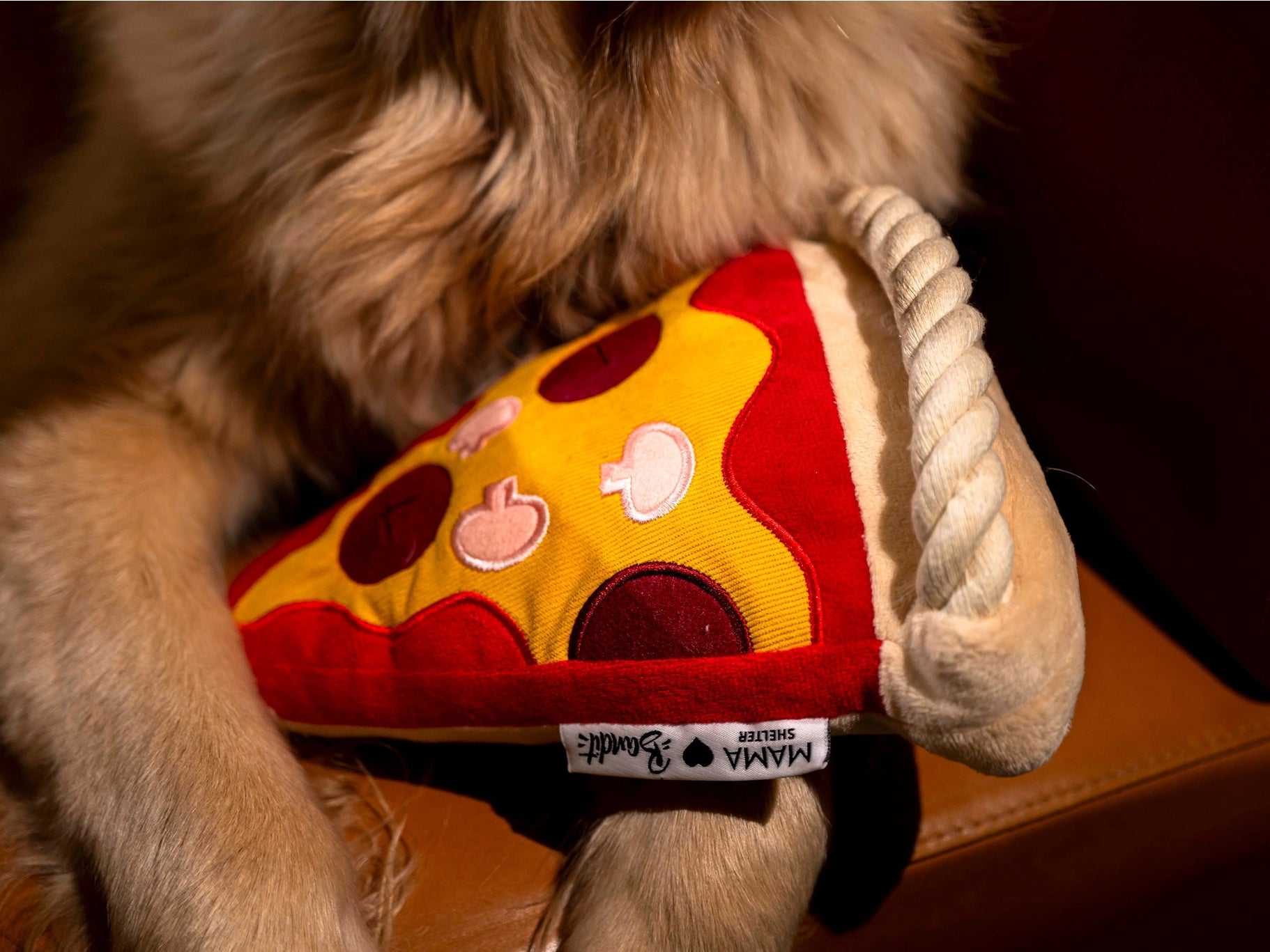 Jouet pizza pour chien - pizza mama ♥ bandit