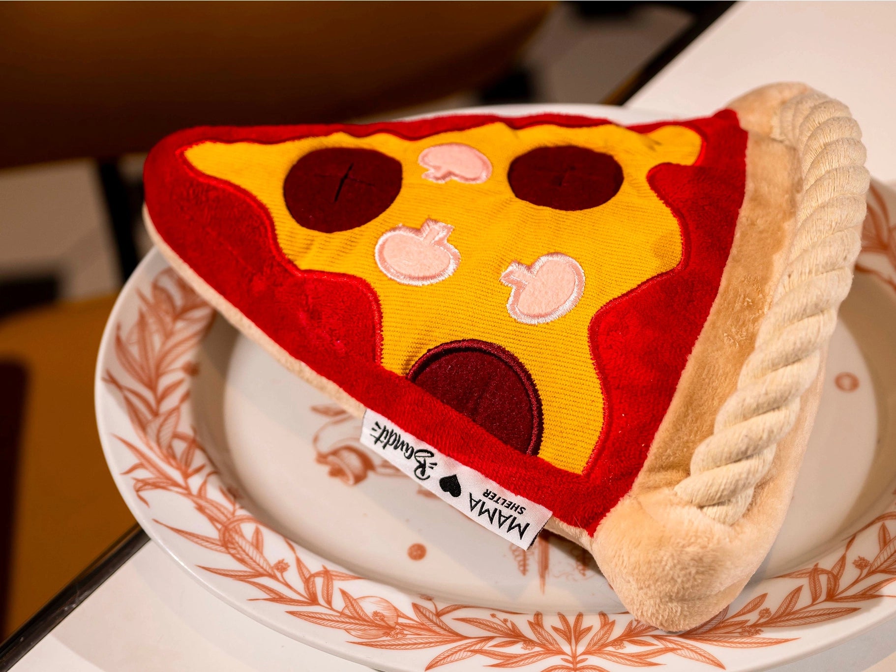 Jouet pizza pour chien - pizza mama ♥ bandit