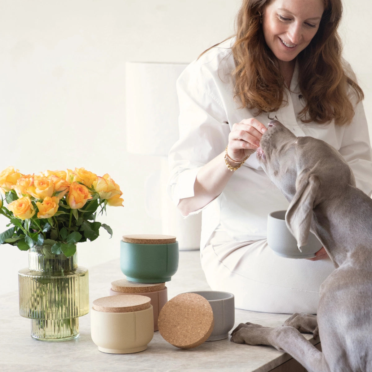 Pots à friandises pour chien