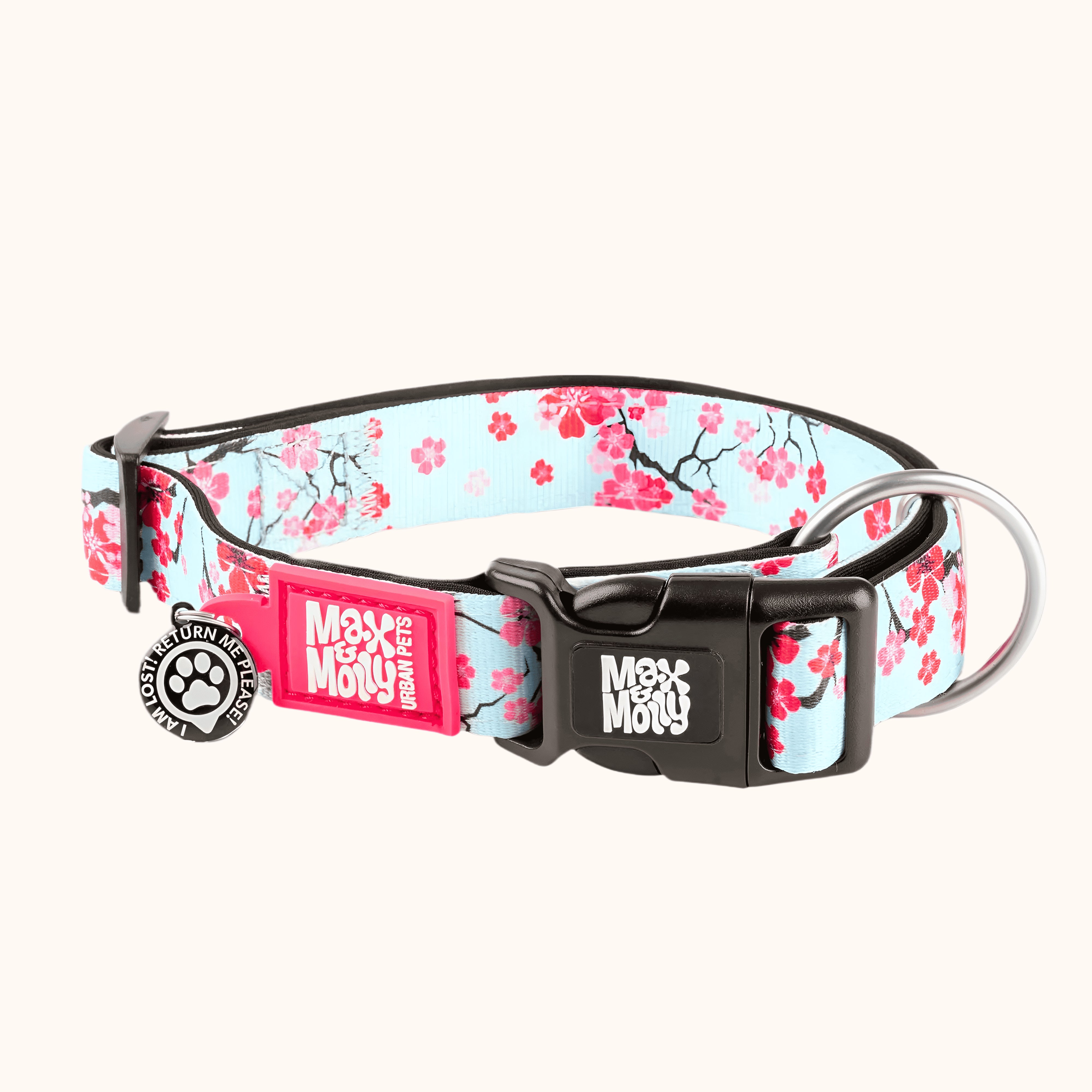 Collier pour chien - cherry bloom